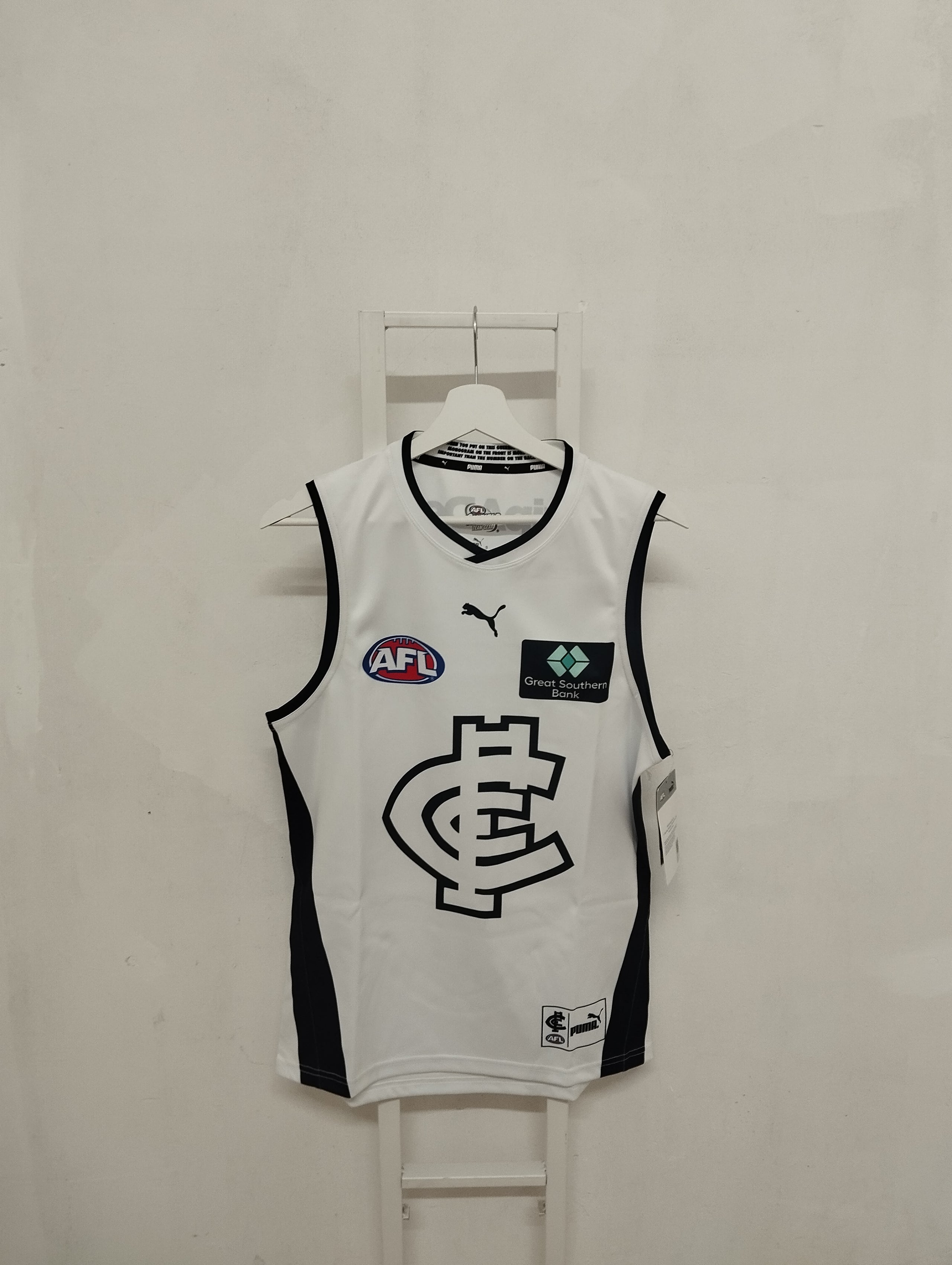 New Men's Carlton Shirt - White, XXL