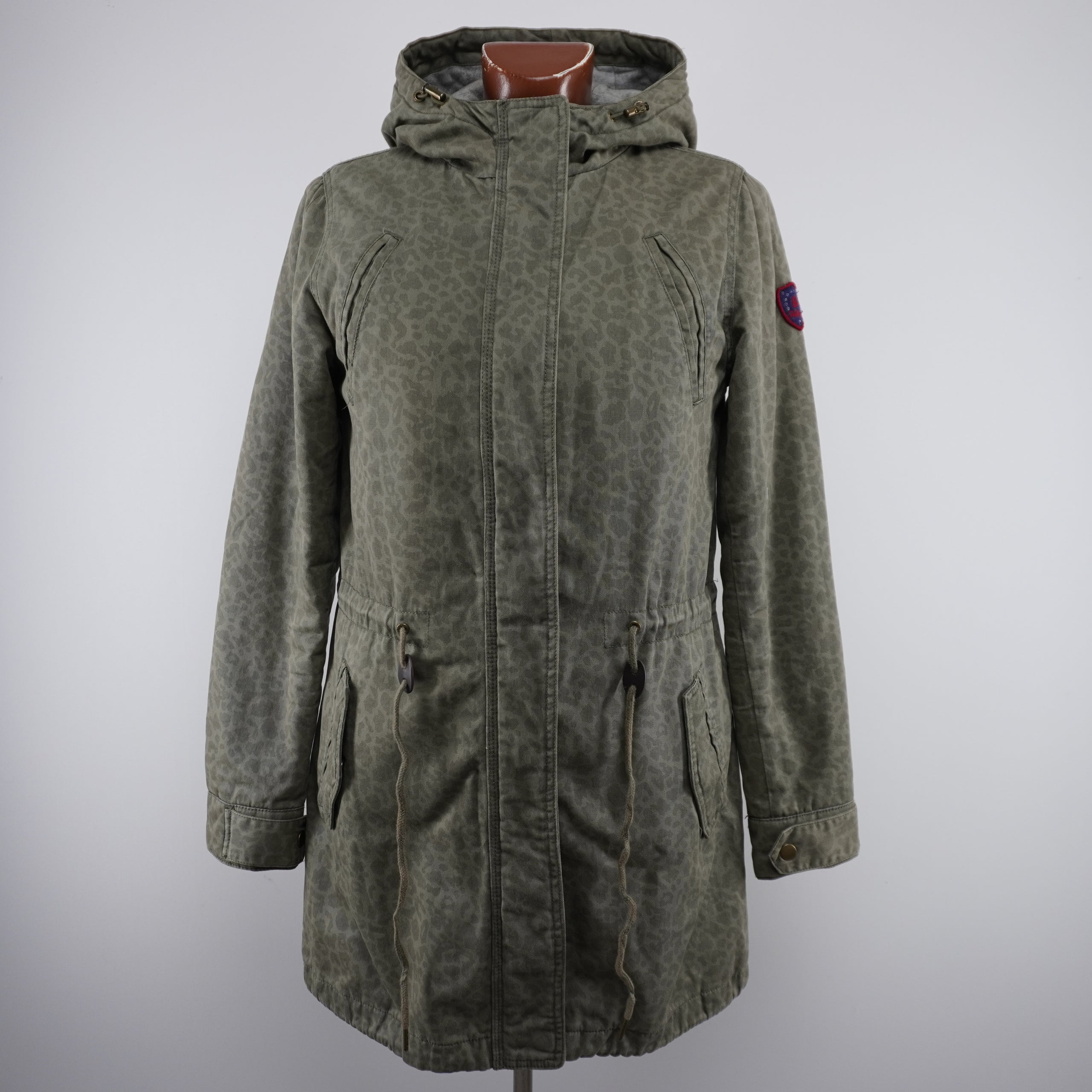 Women's Tommy Hilfiger Parka - Khaki, M, Very Good Condition