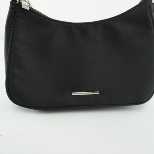 Bershka bolso mujer negro Talla M detalle costuras