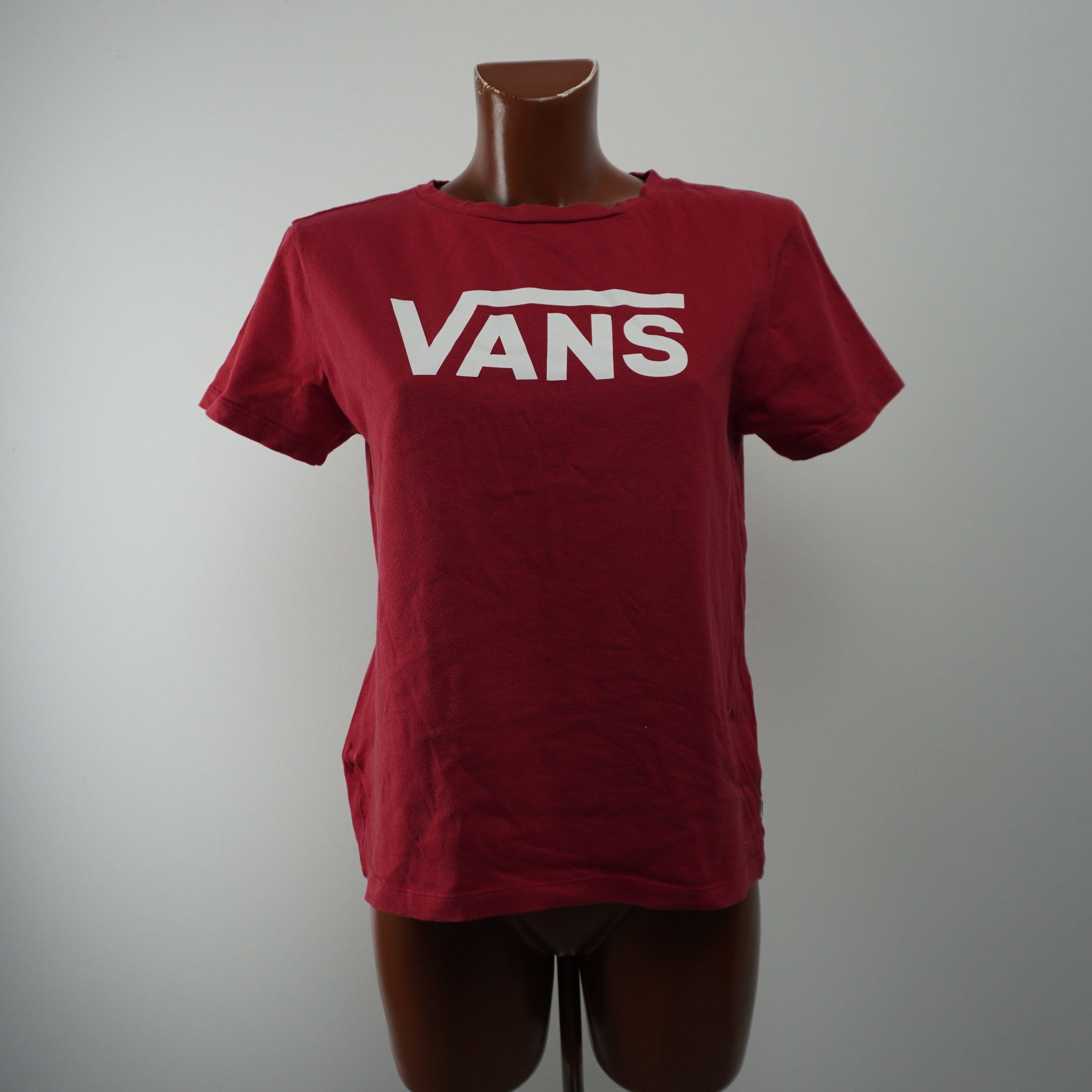 Pre-Owned Women's Vans Shirt - Red, L