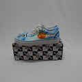 Vans pantalón hombre azul talla 42 detalle tela