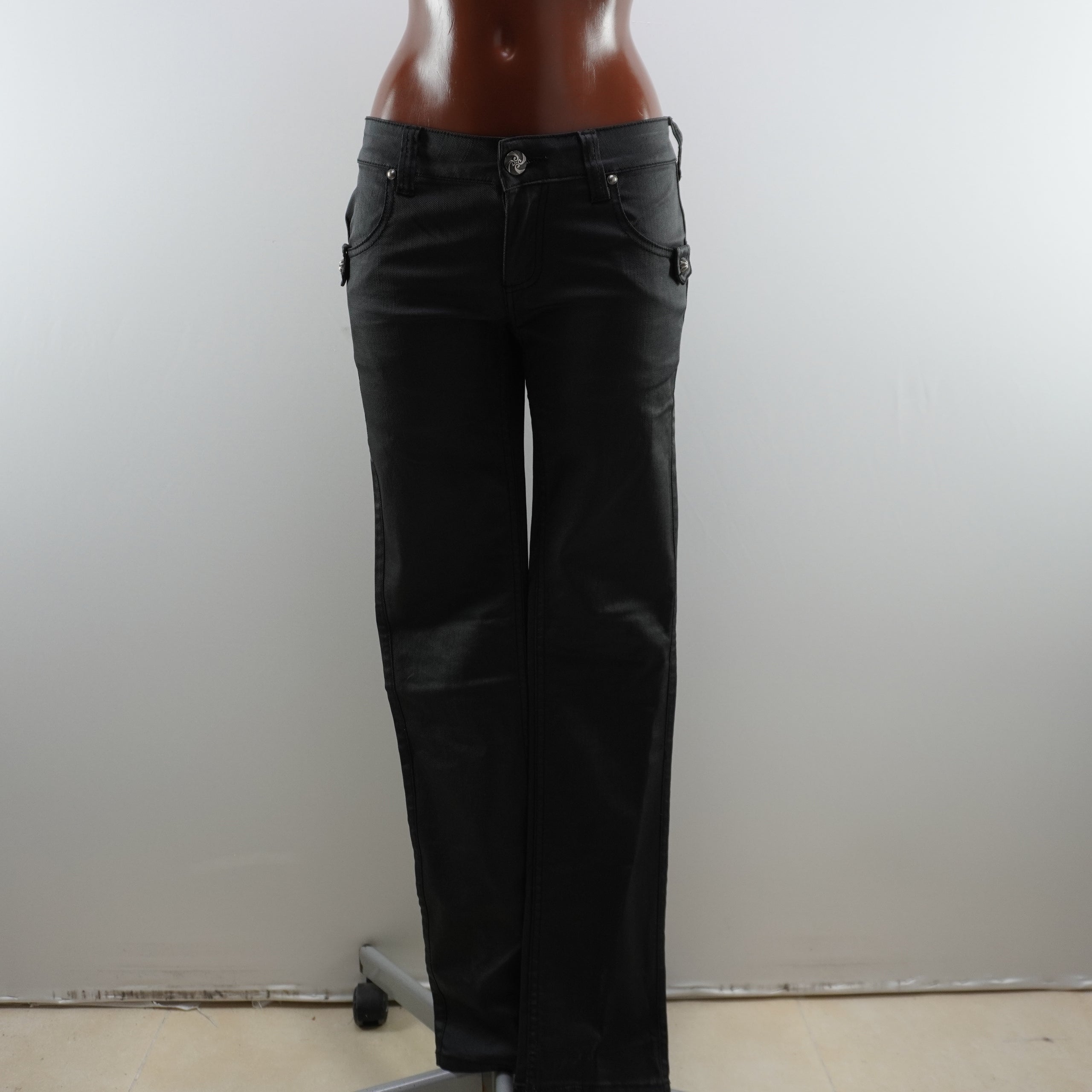 Jeans Mis Sidecar para Mujer Usados - Negro, S