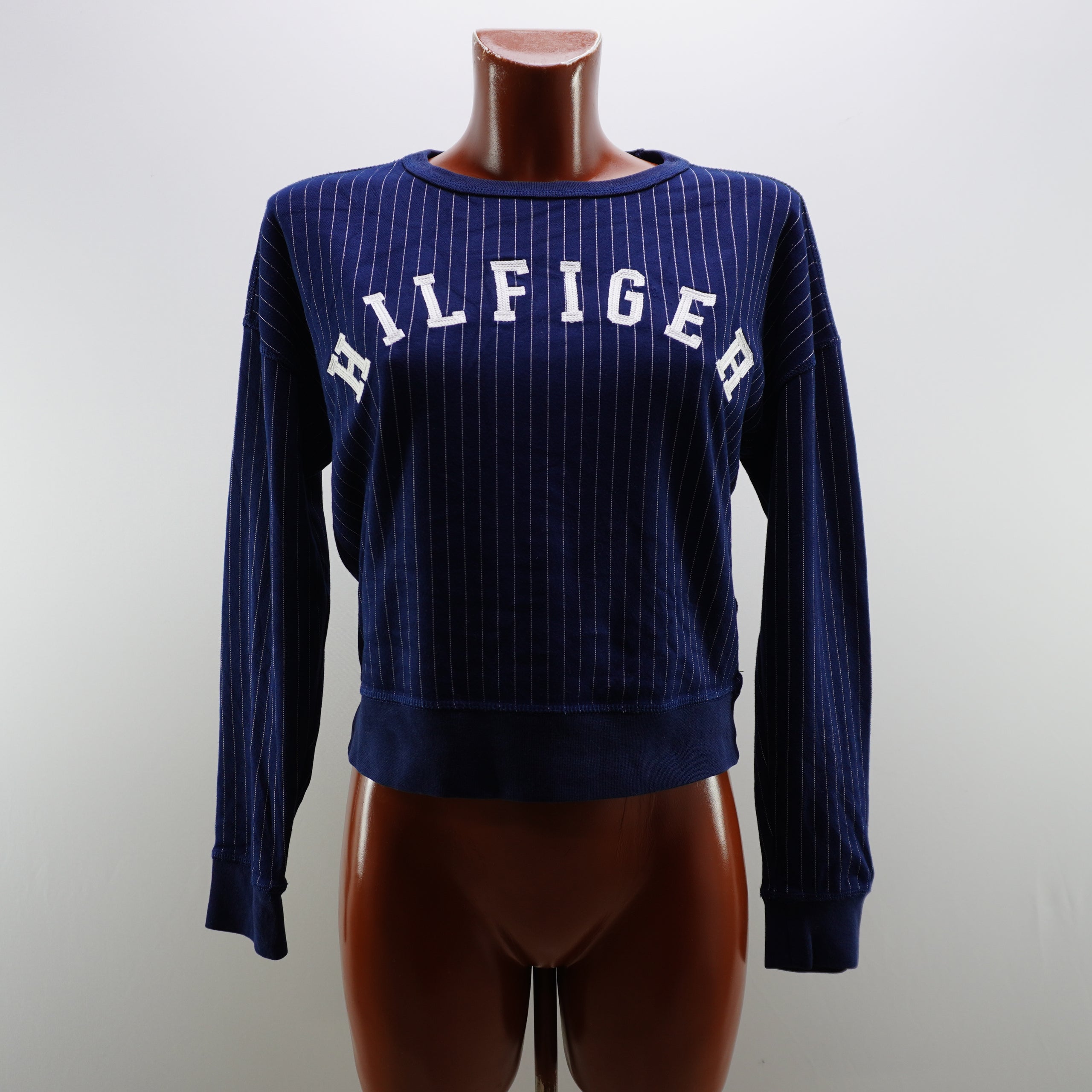Suéter Tommy Hilfiger para Mujer, Azul, Talla S - Usado en Muy Buen Estado