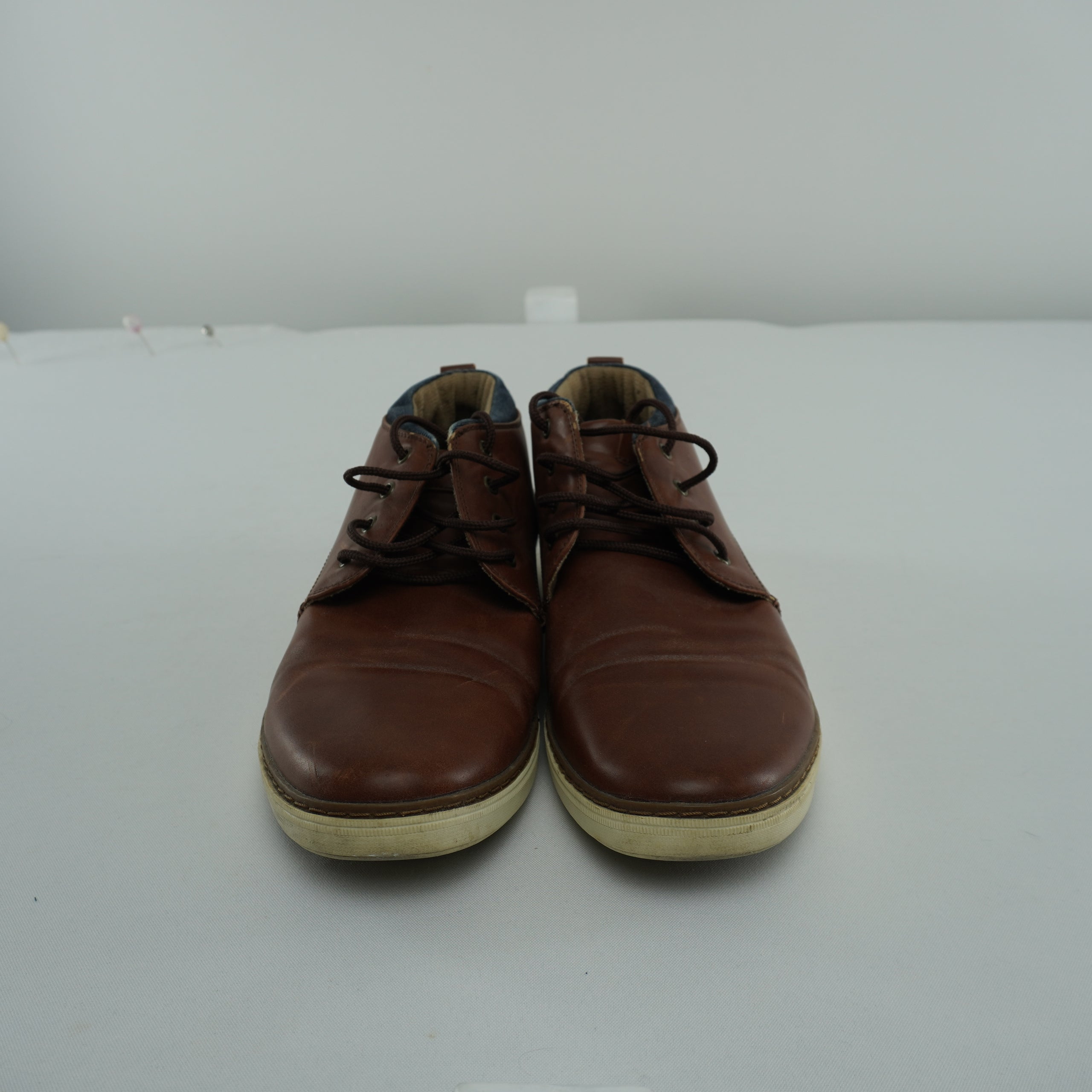 Men's Sin Marka Boots - Brown, Size 43, Very Good Condition