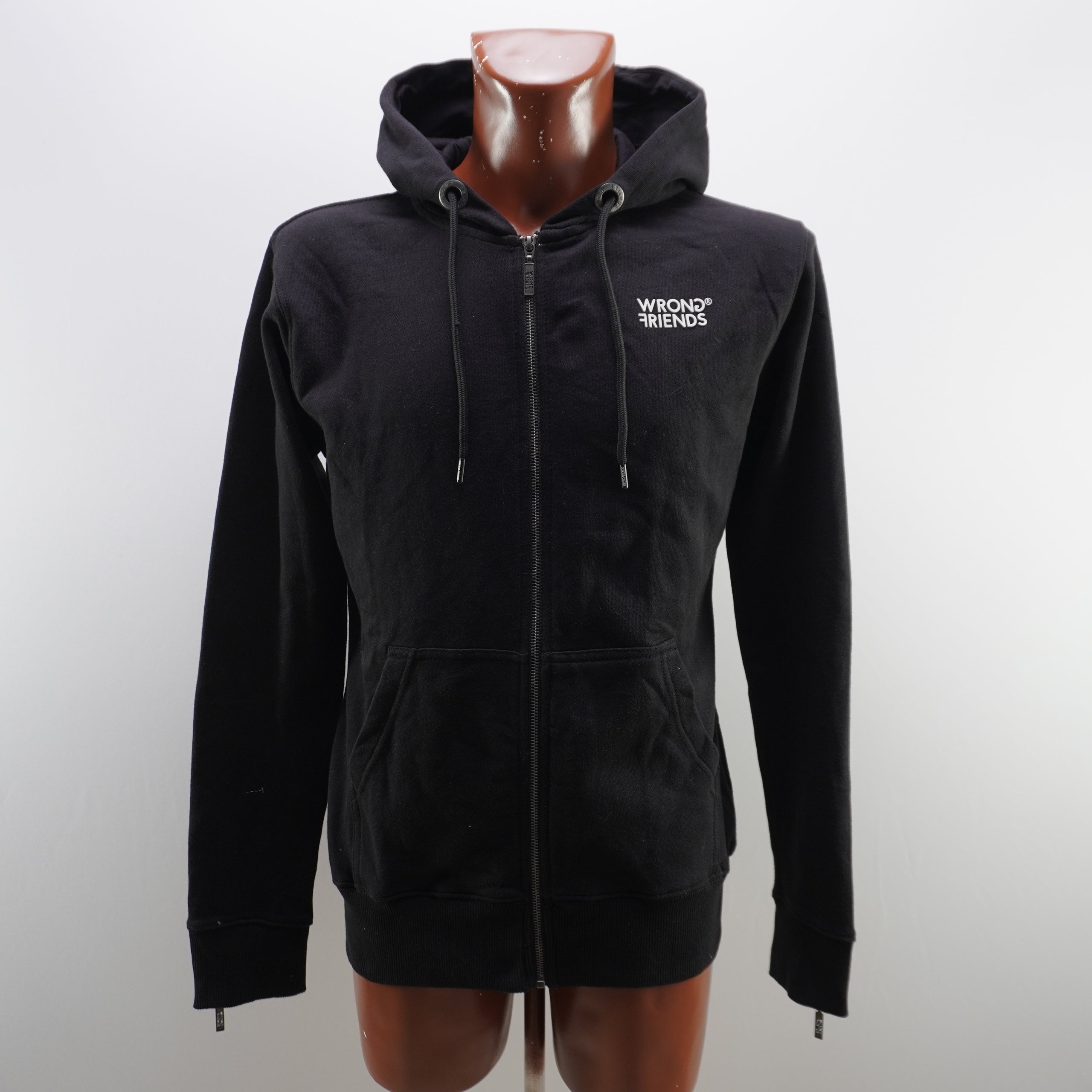 New Men's Wrong Friends Hoodie - Black, M