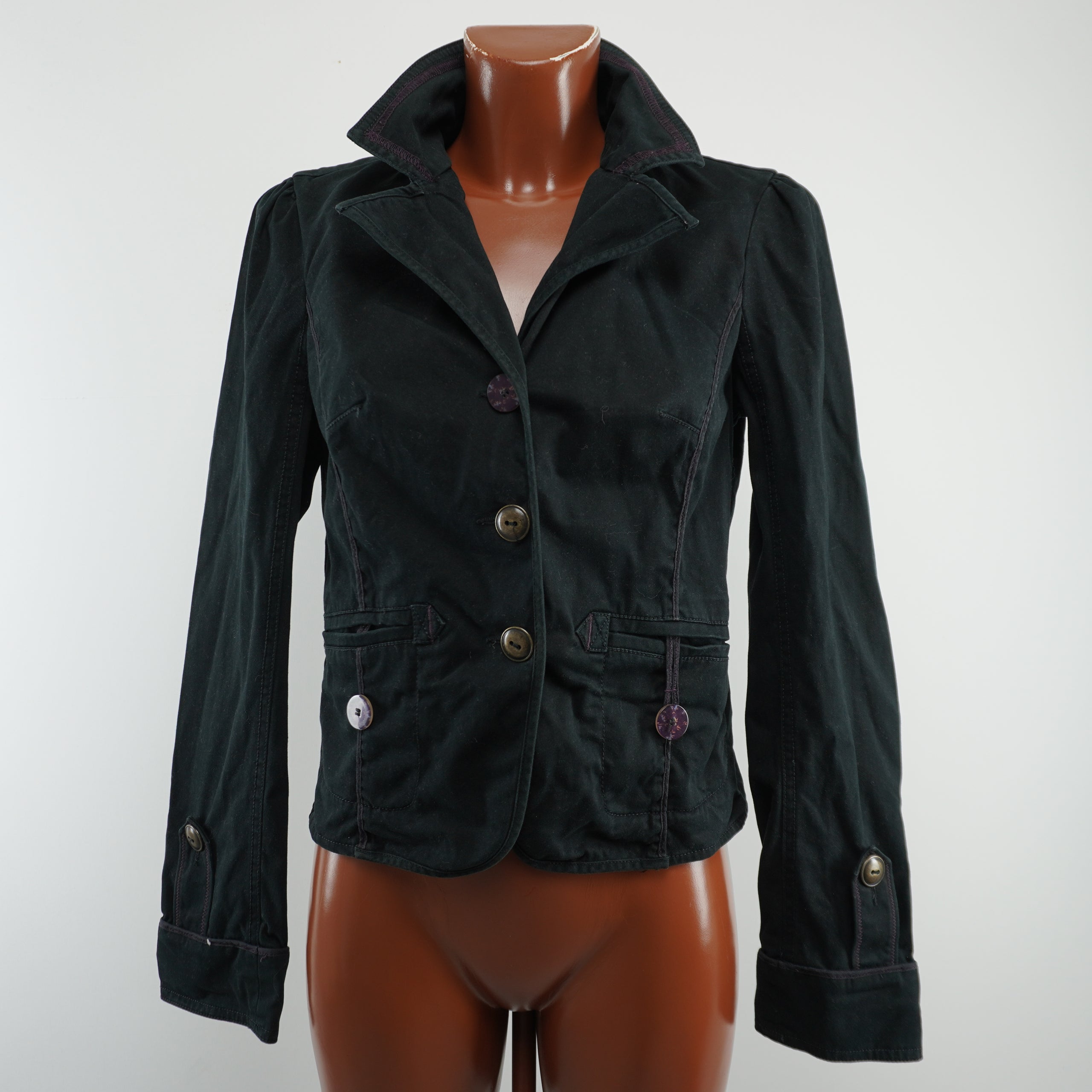Pre-owned Women's Max&Co. Blazer - Black, XXL