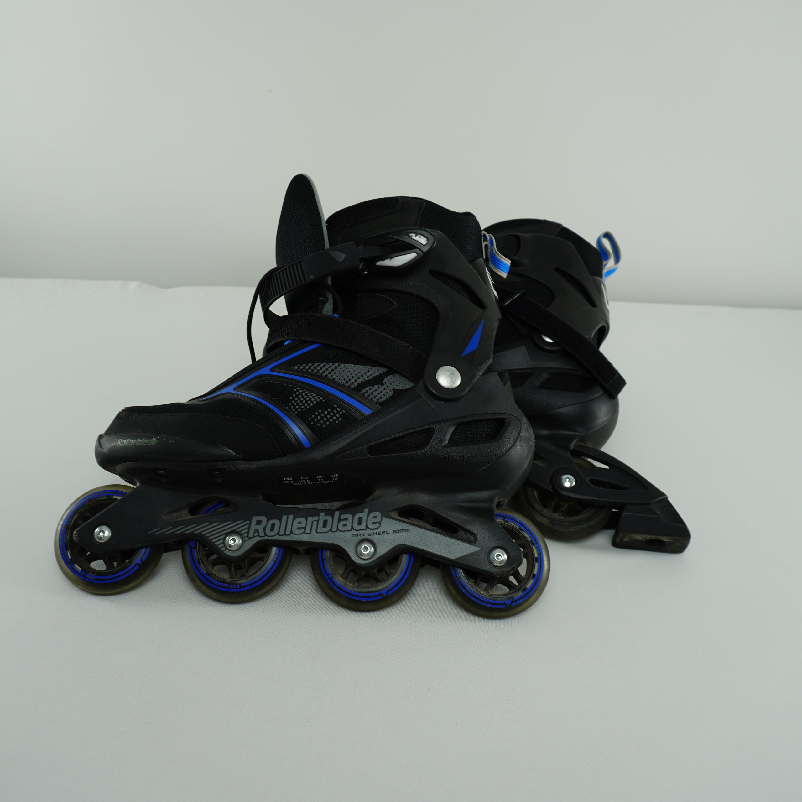 New Men's Rollerblade Boots - Black, Size 44.5