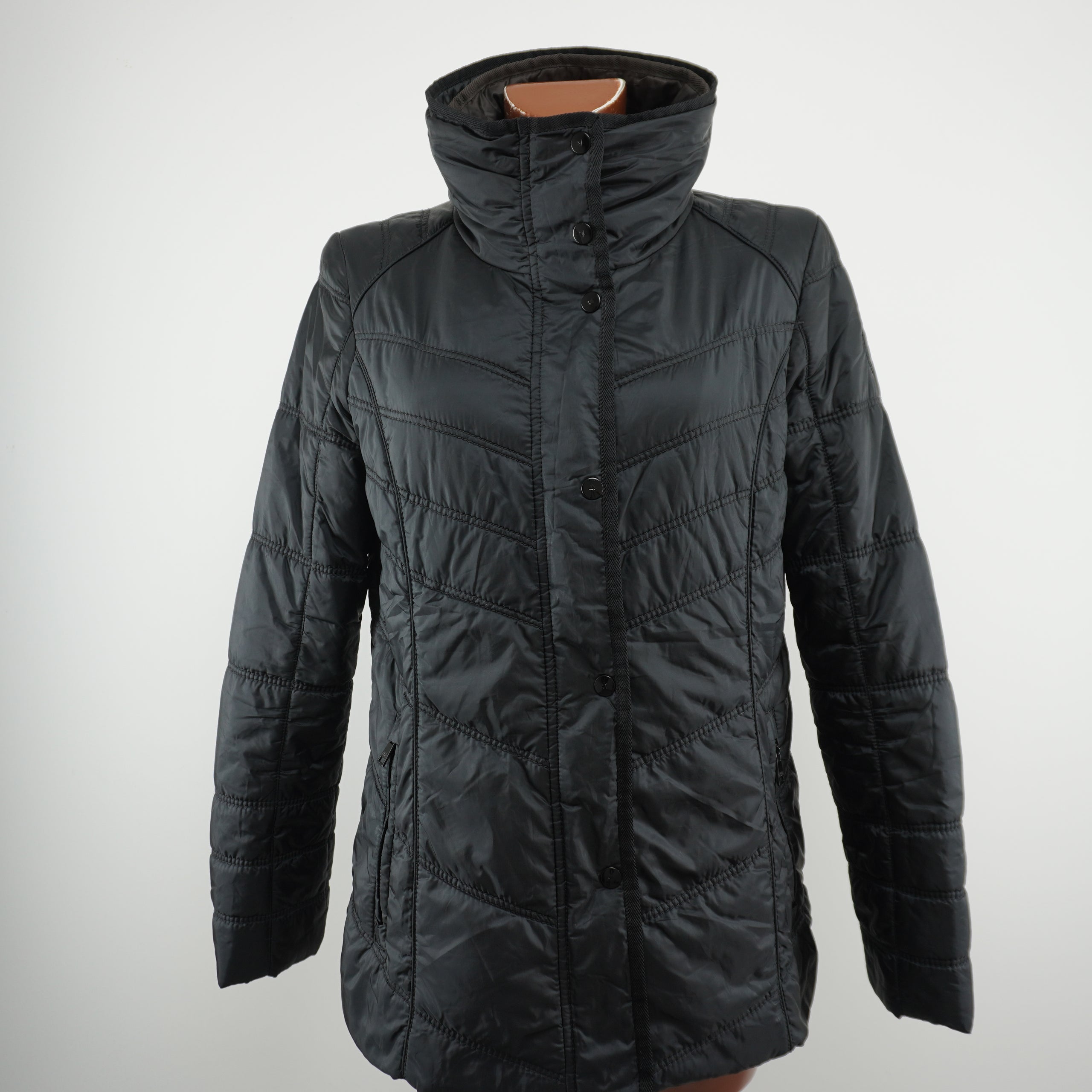 Pre-Owned Women's Fuchs Schmit Parka - Black, XL