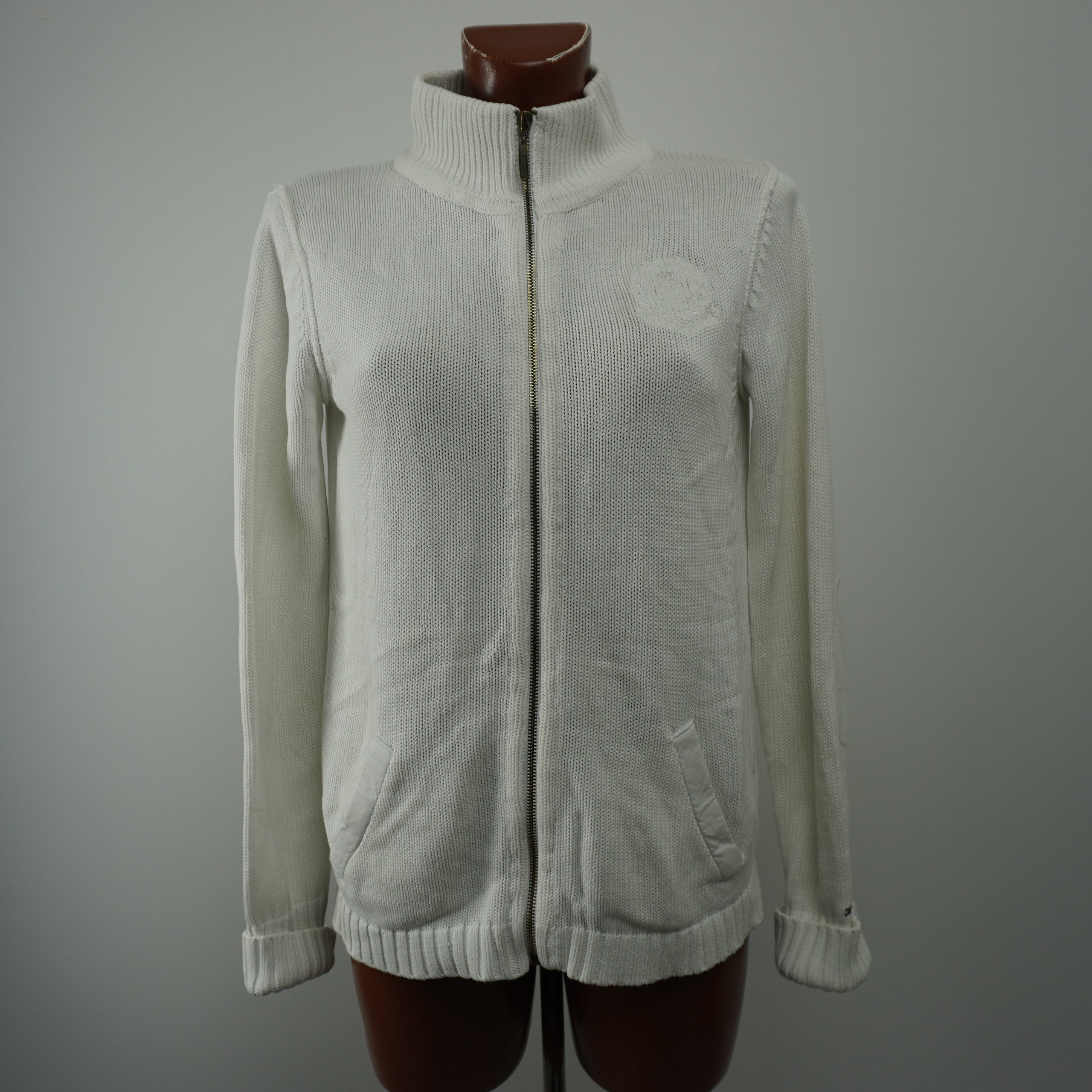 Women's Tommy Hilfiger Sweater - White, M, Very Good Condition