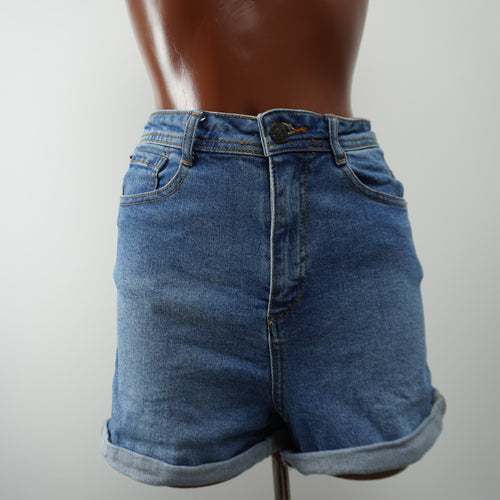 Kiabi bermudas mujer azul Talla XS vista frontal
