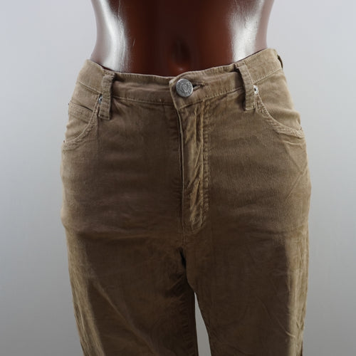 vaqueros Armani mujer marrón talla L detalle costura
