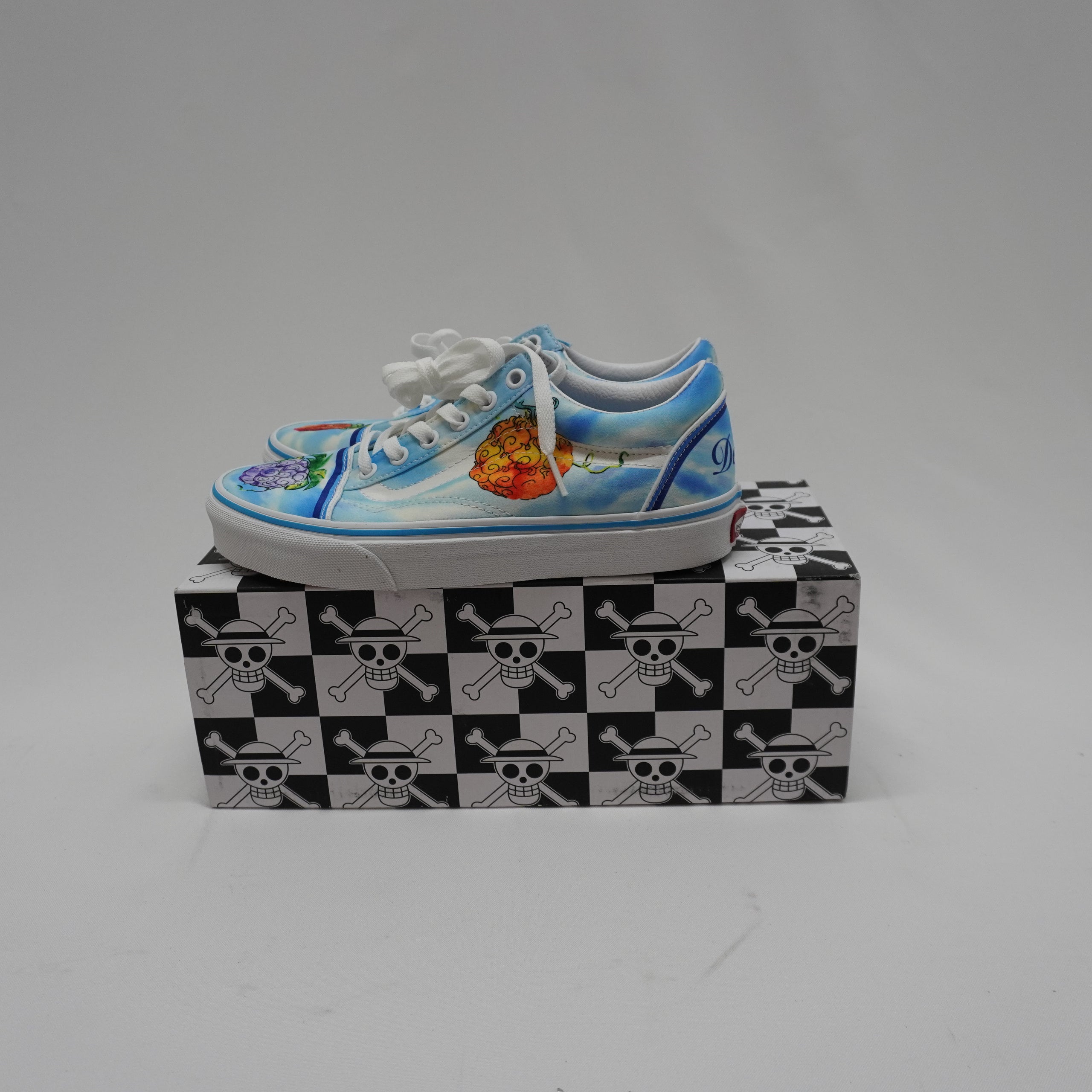 New Women's Vans Sneakers - Blue, Size 37.5