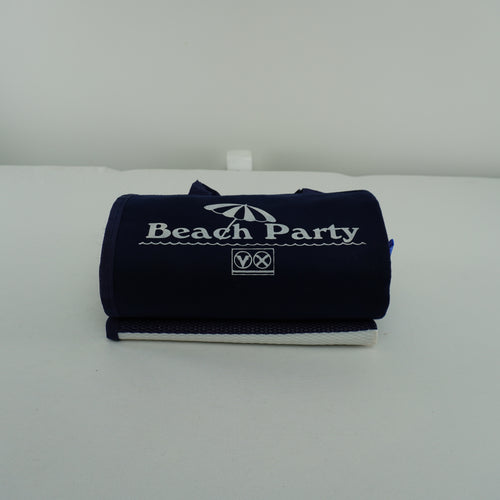 Bolso Beach Party unisex azul talla M vista frontal