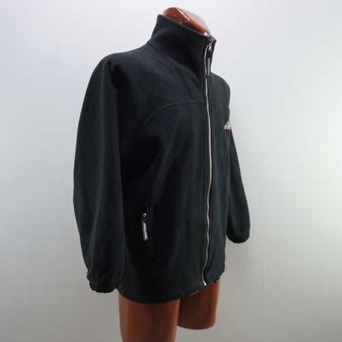 Big Pack chaqueta hombre negra Talla S detalle cierre