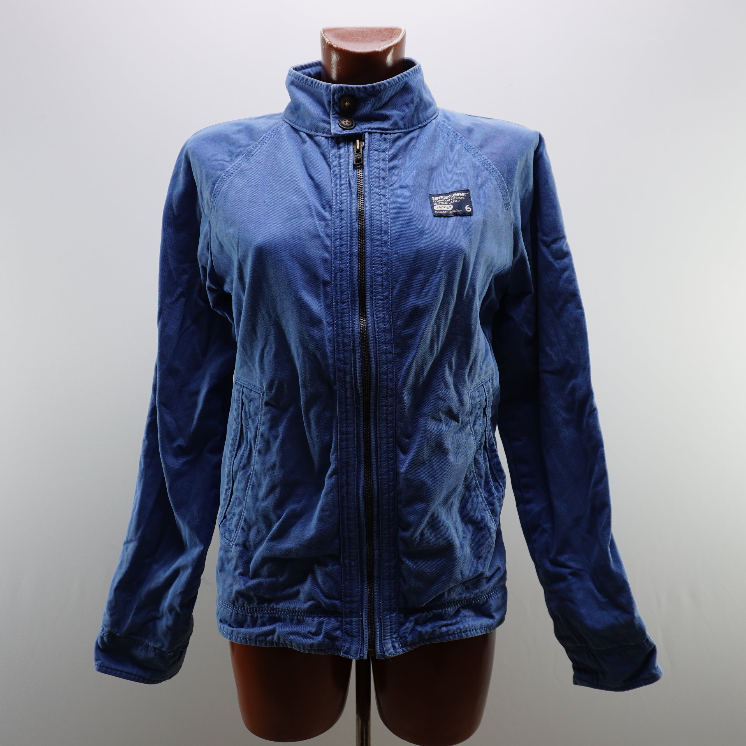 Chaqueta Superdry para Hombre Usada - Azul, M