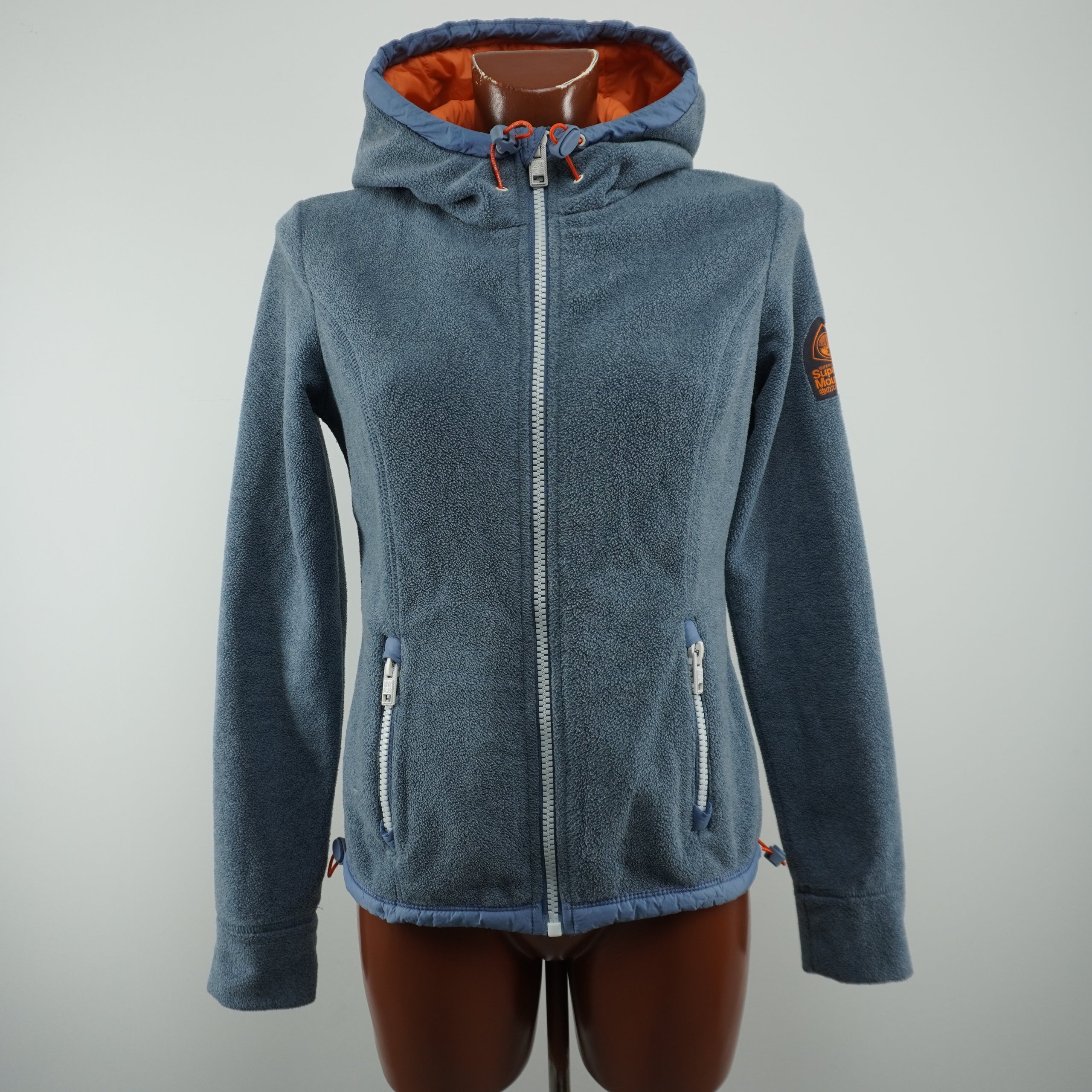 Women's Superdry Hoodie - Grey, S, Very Good Condition