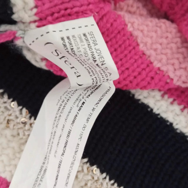 Women's Sweater Sfera. Color: Pink. Size: XS.