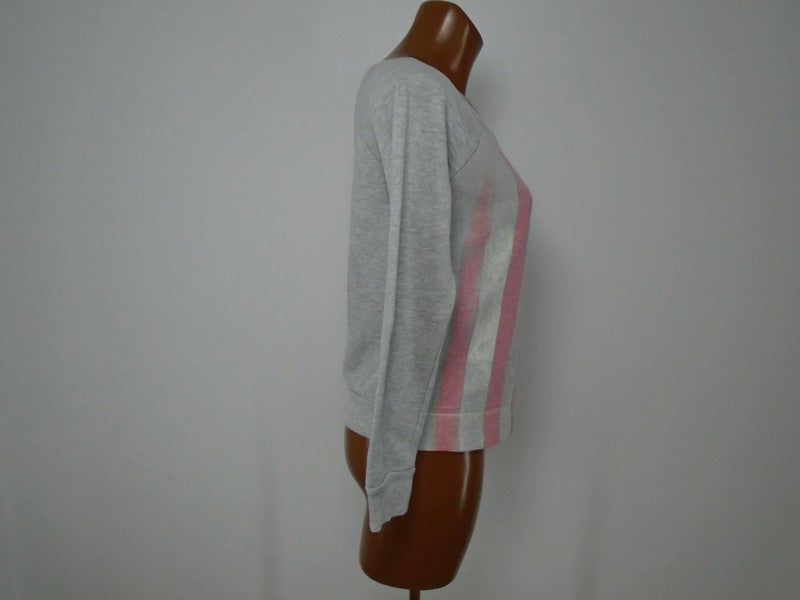 Sweat femme Miss America. Couleur : Gris. Taille : XS.