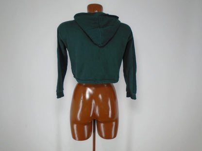 Women's Hoodie H&M. Color: Green. Size: XS.