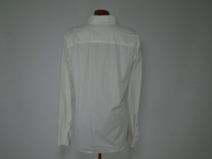 Camisa Hombre Pull&Bear. Color blanco. Tamaño: XL. Estado: Usado. (Muy buen estado). | 11722123