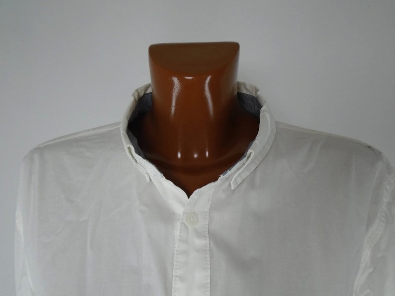 Men's Shirt Pull & Bear. Color: White. Size: XL. Condition: Used.(Very good condition)