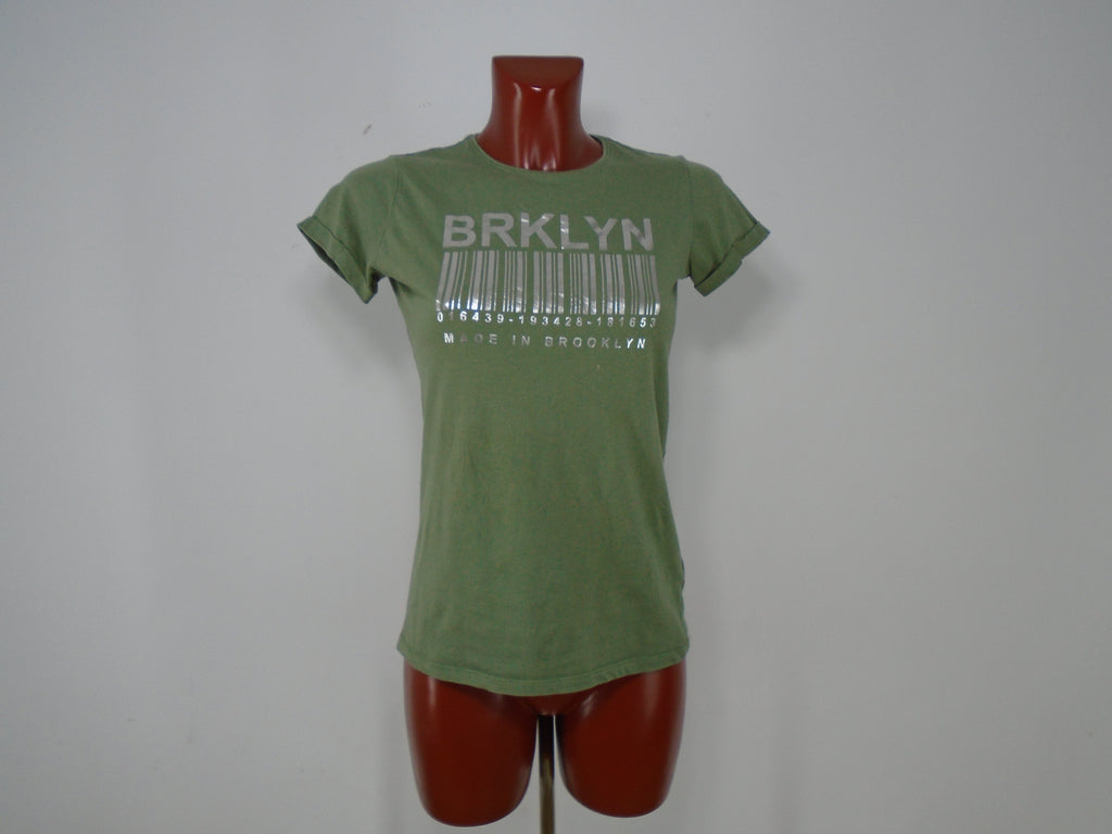 Women's T-Shirt Primark. Khaki. XS. Used. Very good condition