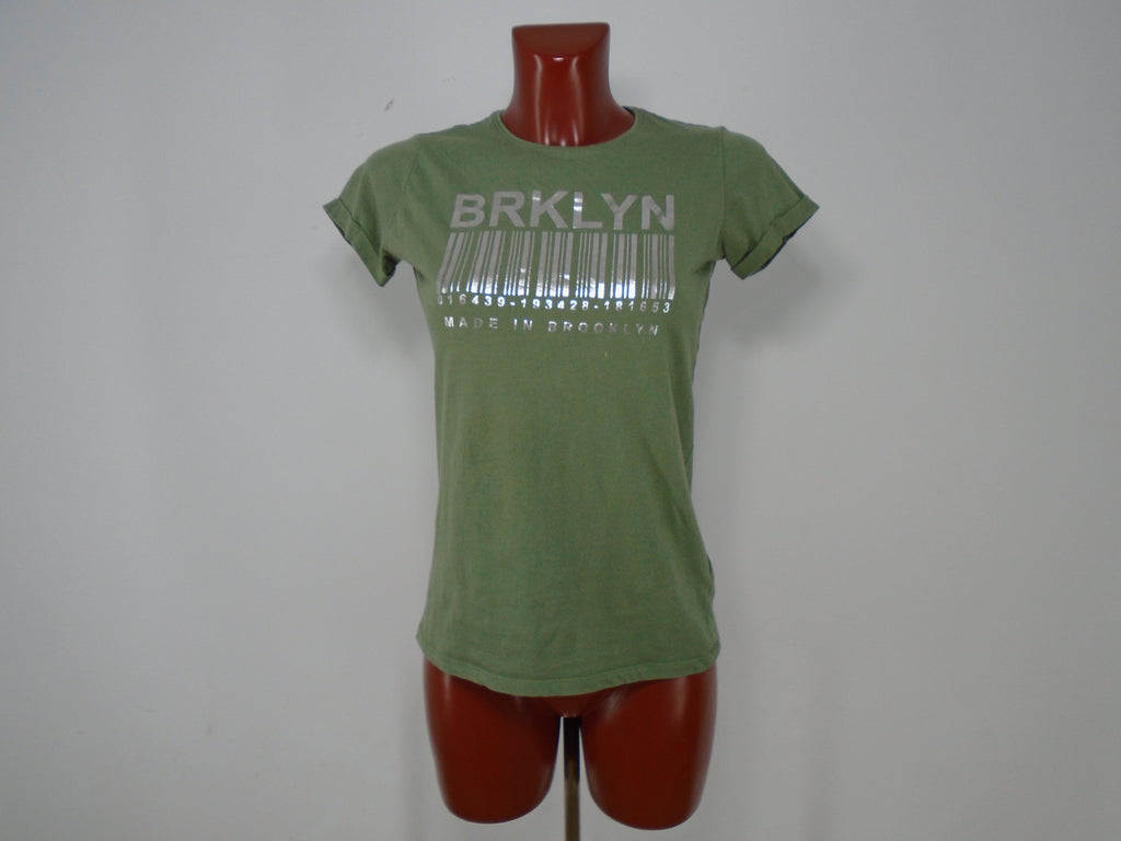 Women's T-Shirt Primark. Khaki. XS. Used. Very good condition