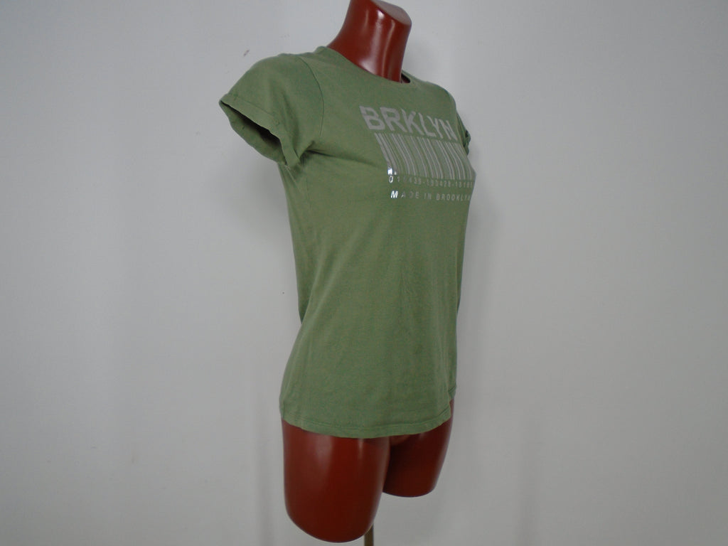 Women's T-Shirt Primark. Khaki. XS. Used. Very good condition