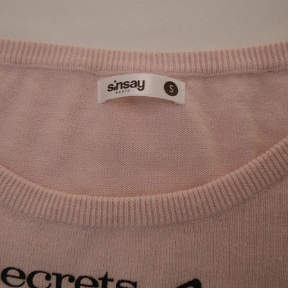 Women's Sweater Sinsay. Pink. S. Used. Satisfactory