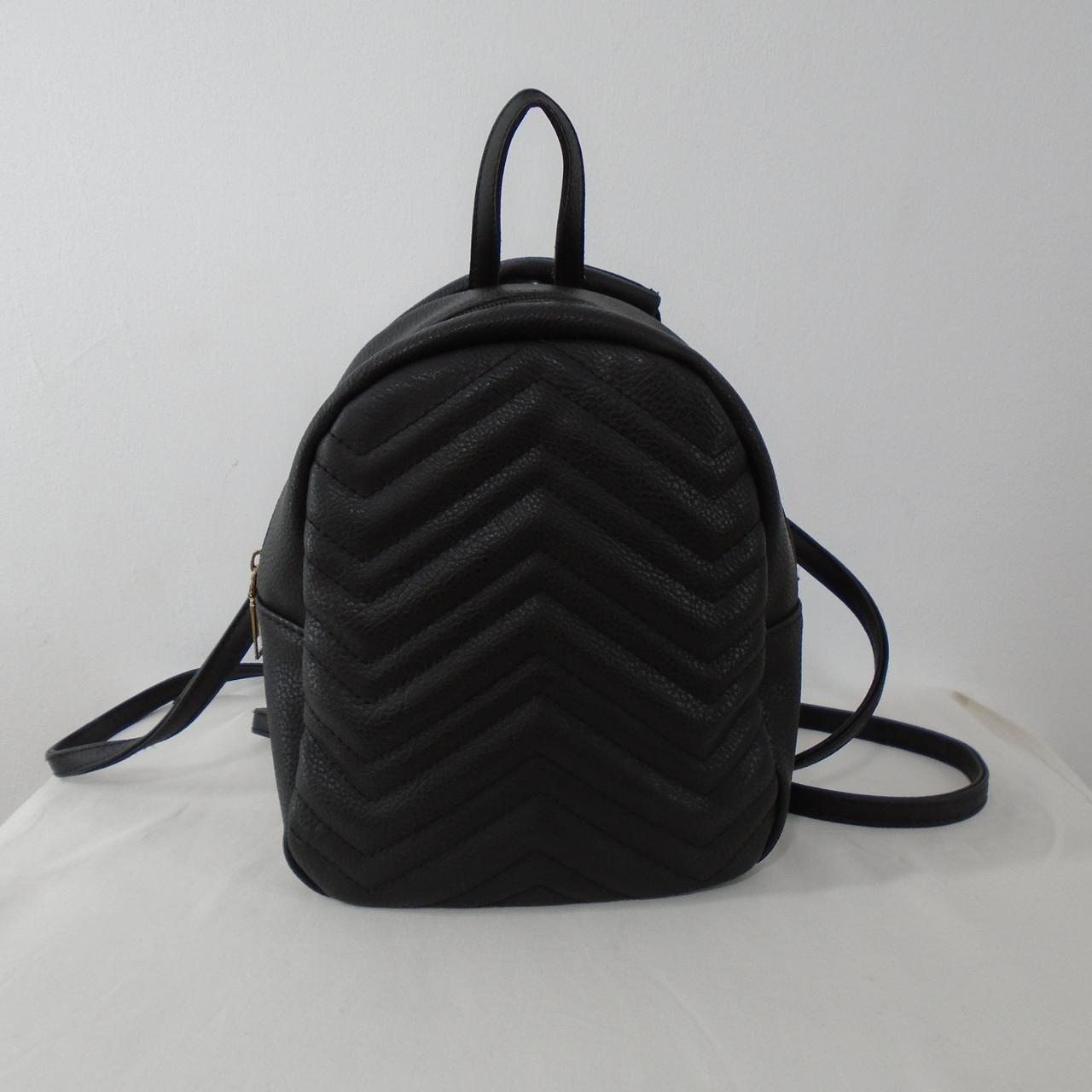Women's Backpack Italy Moda. Black. S. Used. Good
