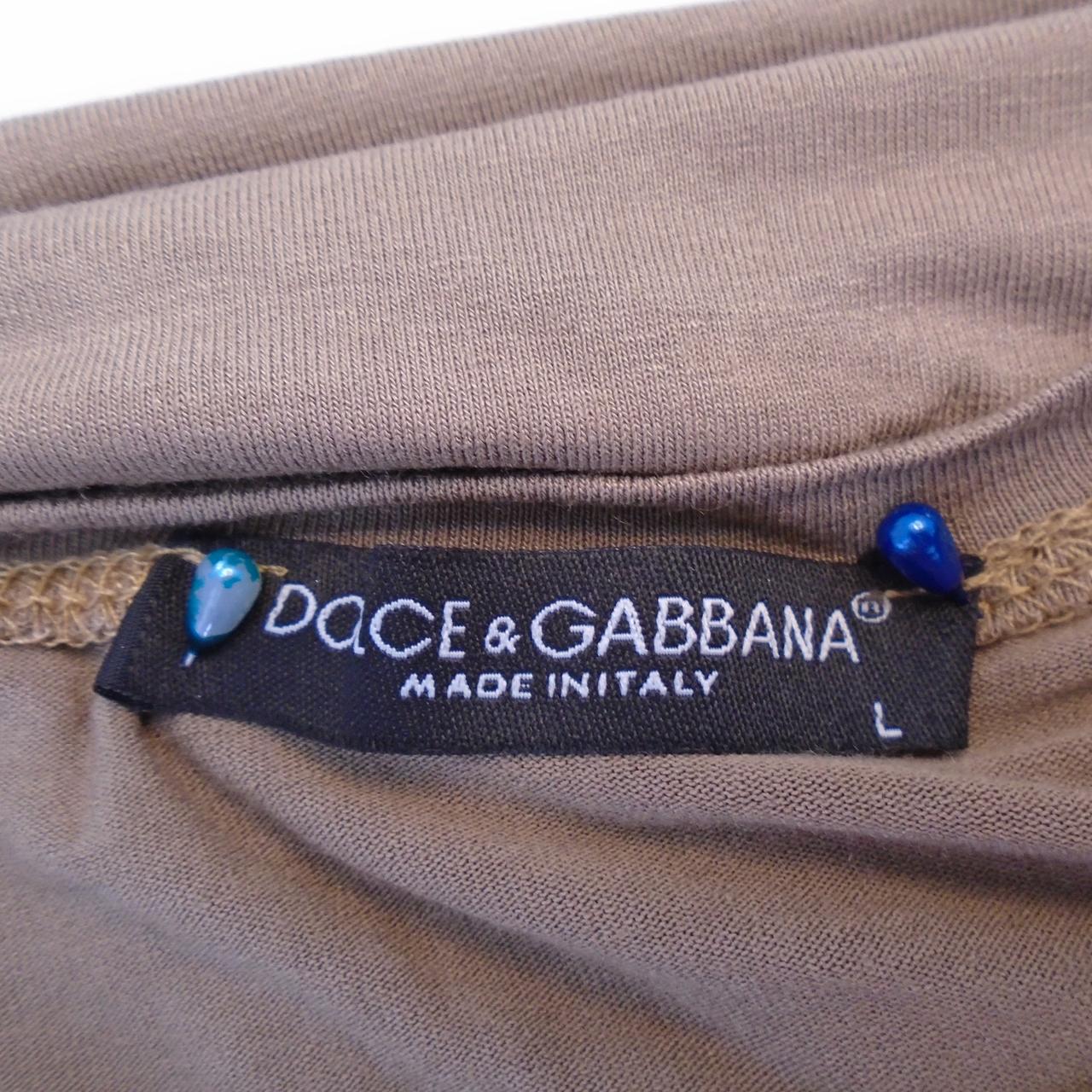 T-shirt femme Dolce & Gabbana.  Marron.  L. Utilisé.  Bien