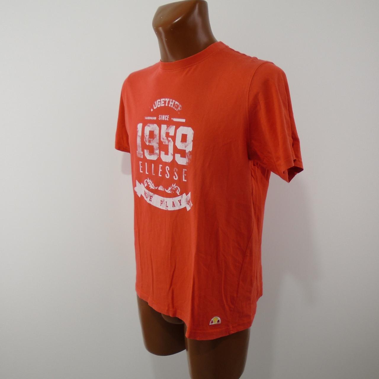 Men's T-Shirt Elesse. Red. M. Used. Good