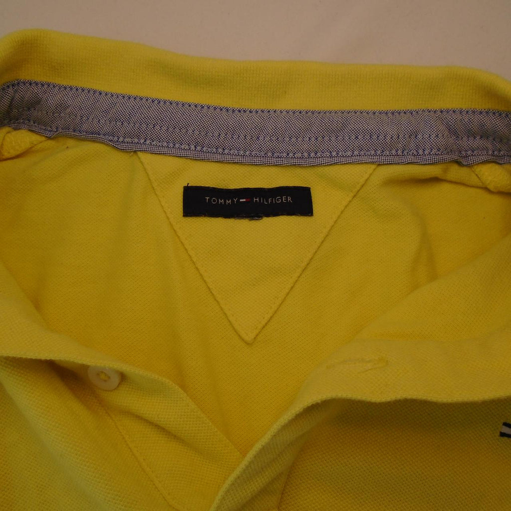 Women's Polo Tommy Hilfiger. Yellow. M. Used. Good