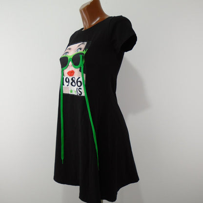 Damenkleid Italien Moda.  Schwarz.  S. gebraucht.  Gut