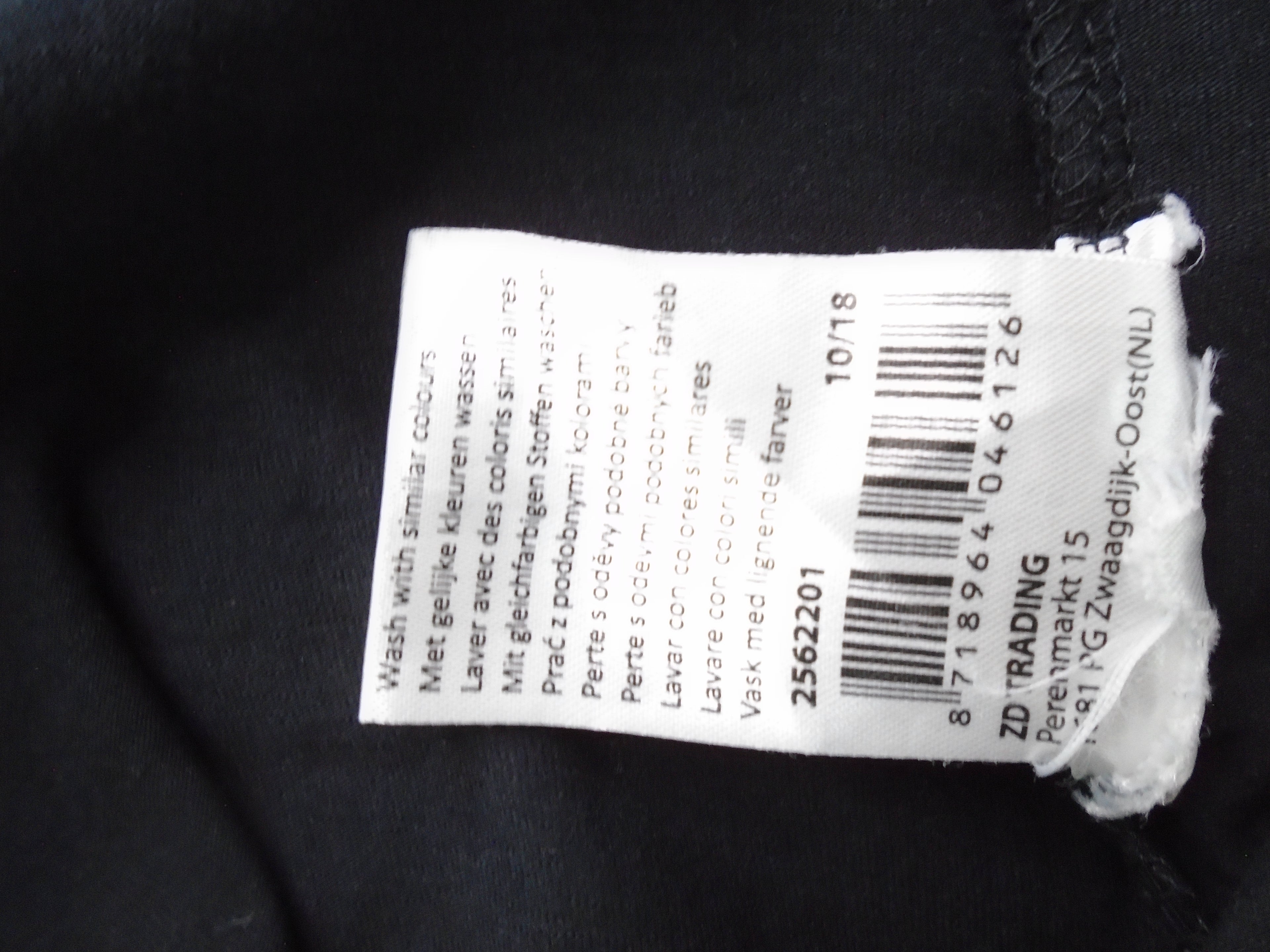 Men's T-Shirt Jack & Jones. Color: Black. Size: L.