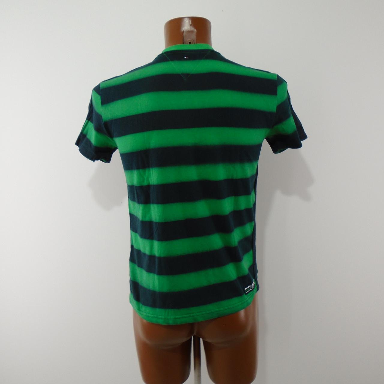 Men's T-Shirt Tommy Hilfiger. Green. XS. Used. Good
