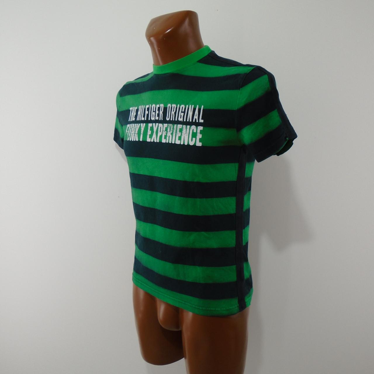 Men's T-Shirt Tommy Hilfiger. Green. XS. Used. Good