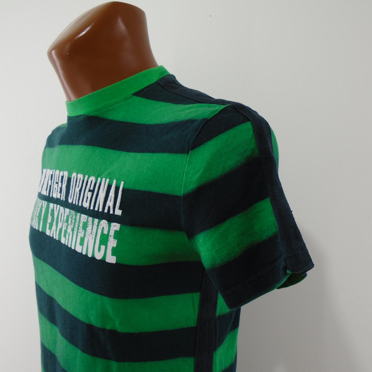 Men's T-Shirt Tommy Hilfiger. Green. XS. Used. Good