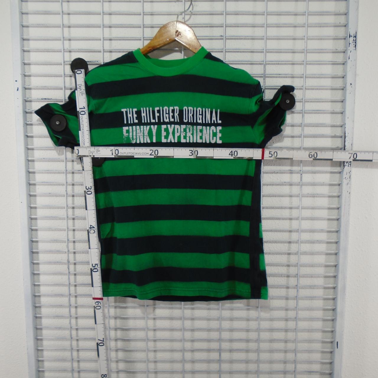 Men's T-Shirt Tommy Hilfiger. Green. XS. Used. Good