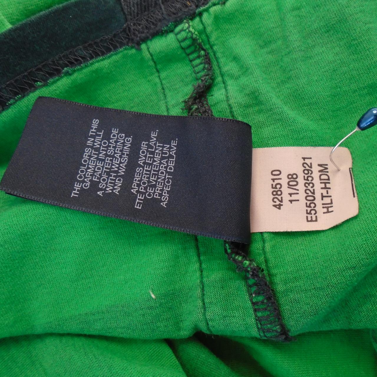 Men's T-Shirt Tommy Hilfiger. Green. XS. Used. Good