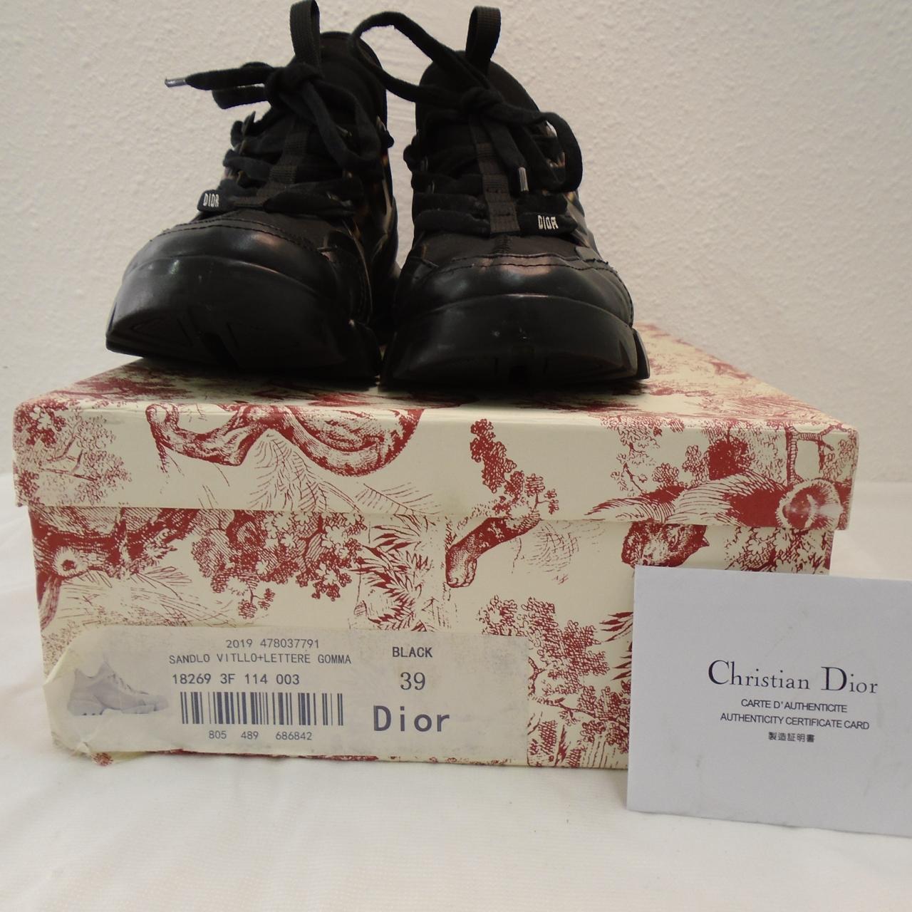 Zapatillas de mujer Dior. Negras. Talla 39. Usadas. Satisfactorias