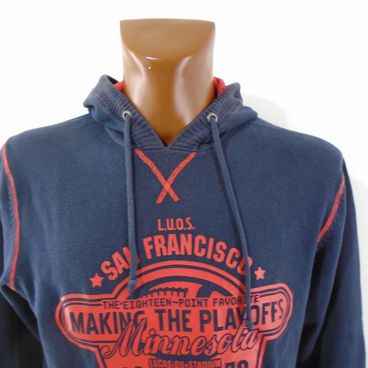 Men's Sweater Angelo Litrico. Dark blue. L. Used. Good