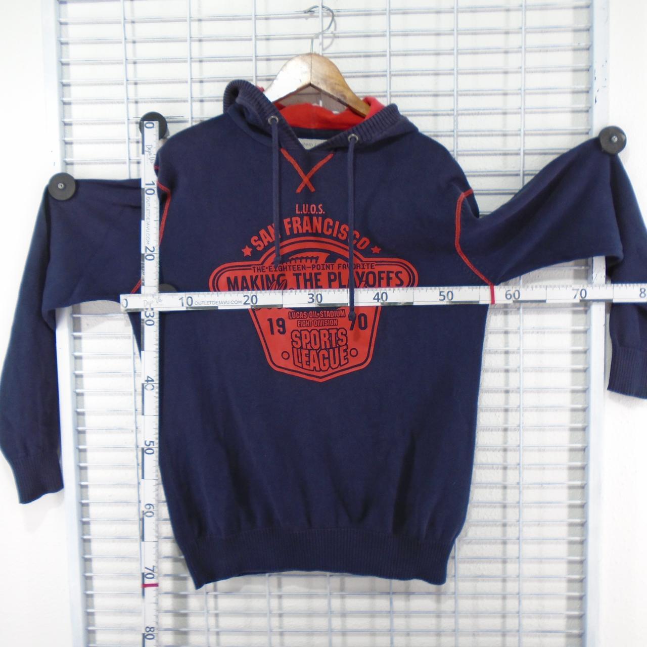 Men's Sweater Angelo Litrico. Dark blue. L. Used. Good