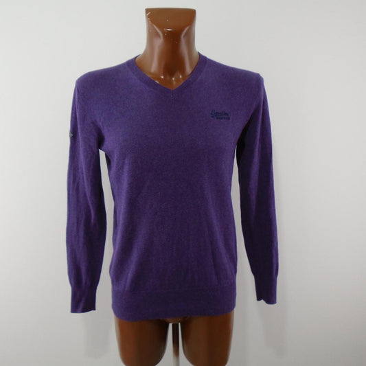Men's Sweater Superdry. Violet. S. Used. Good