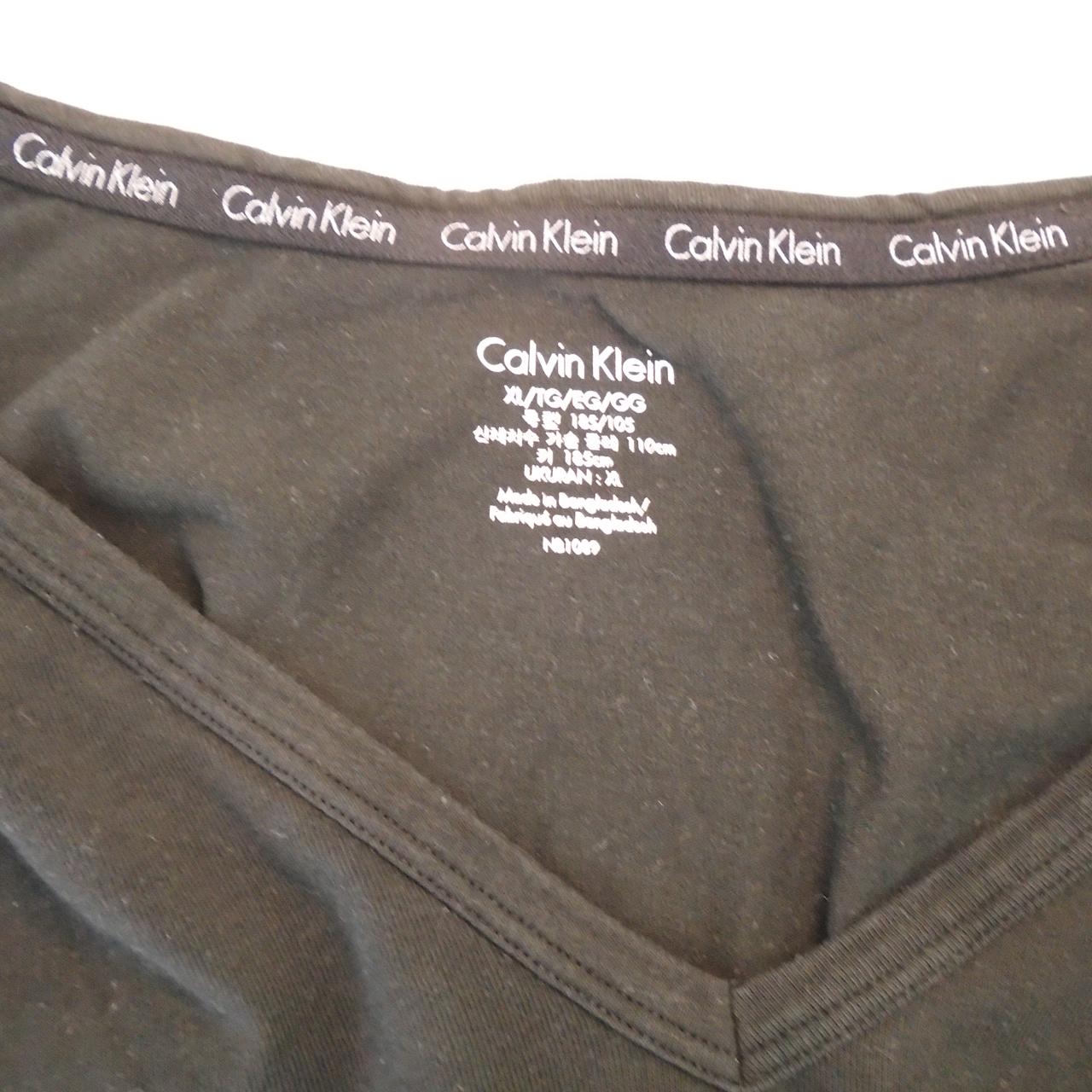 Herren-T-Shirt Calvin Klein. Schwarz. XL. Gebraucht. Gut