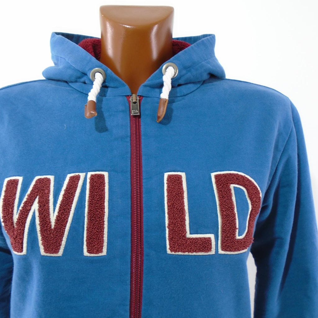 Sudadera Mujer Fitz. Azul oscuro. S. Usado. Satisfactorio