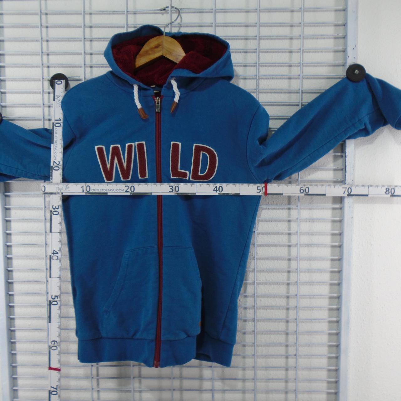 Sudadera Mujer Fitz. Azul oscuro. S. Usado. Satisfactorio