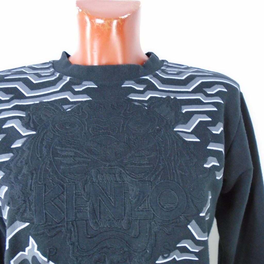 Women's Sweatshirt Kenzo. Black. XS. Used. Good