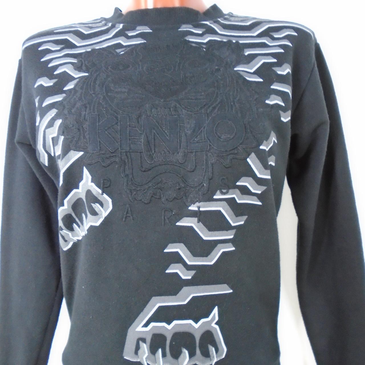 Women's Sweatshirt Kenzo. Black. XS. Used. Good