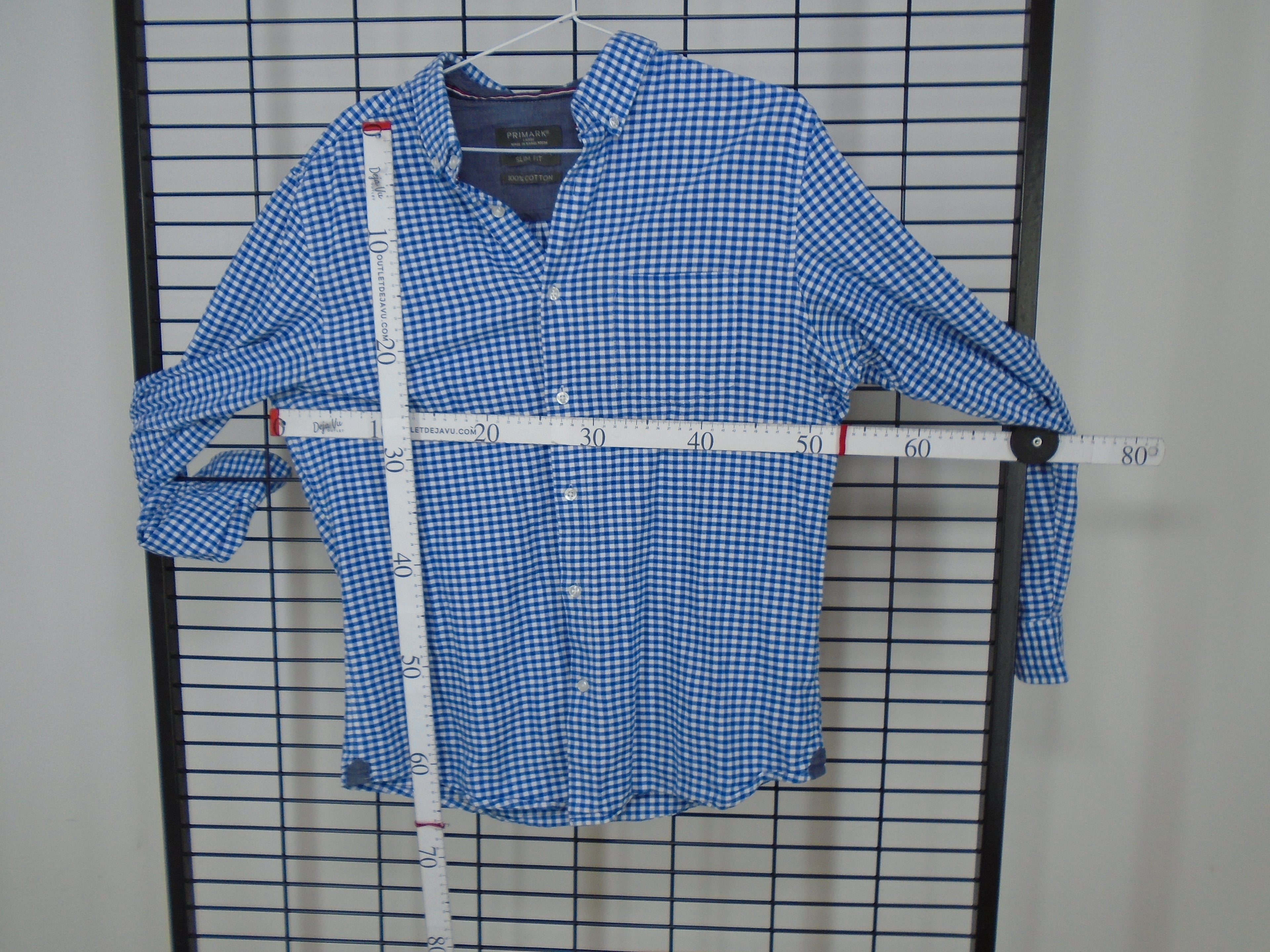 Men's Shirt Primark. Color: Dark blue. Size: L. Condition: Used.(Very good condition).